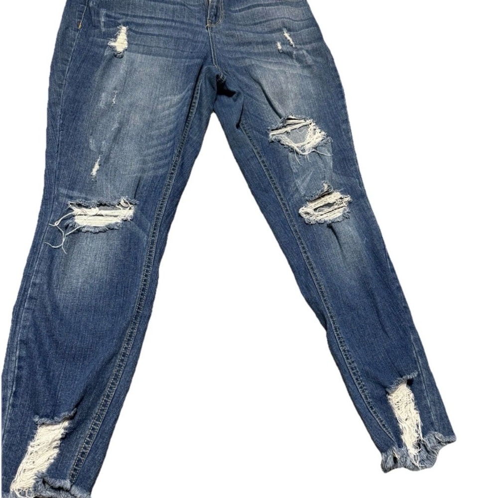 Fashion to Figure Ripped Blue Boyfriend Jeans